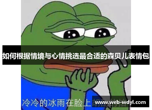 如何根据情境与心情挑选最合适的森贝儿表情包
