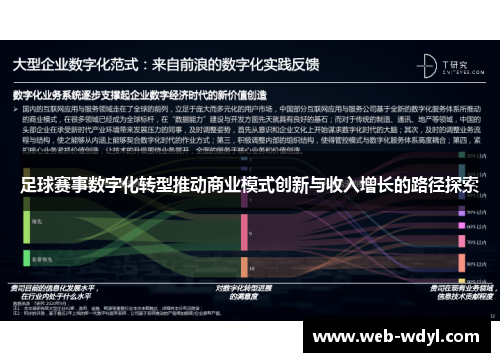 足球赛事数字化转型推动商业模式创新与收入增长的路径探索